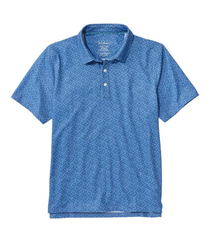 Men's Comfort Stretch Performance® Party Polo, Slightly Fitted, Short-Sleeve, Print