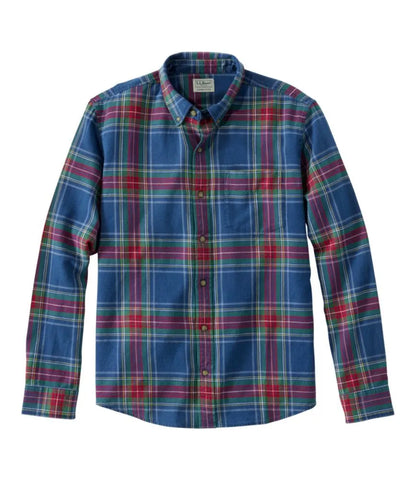 Men's Sunwashed Twill Shirt, Slightly Fitted Untucked Fit