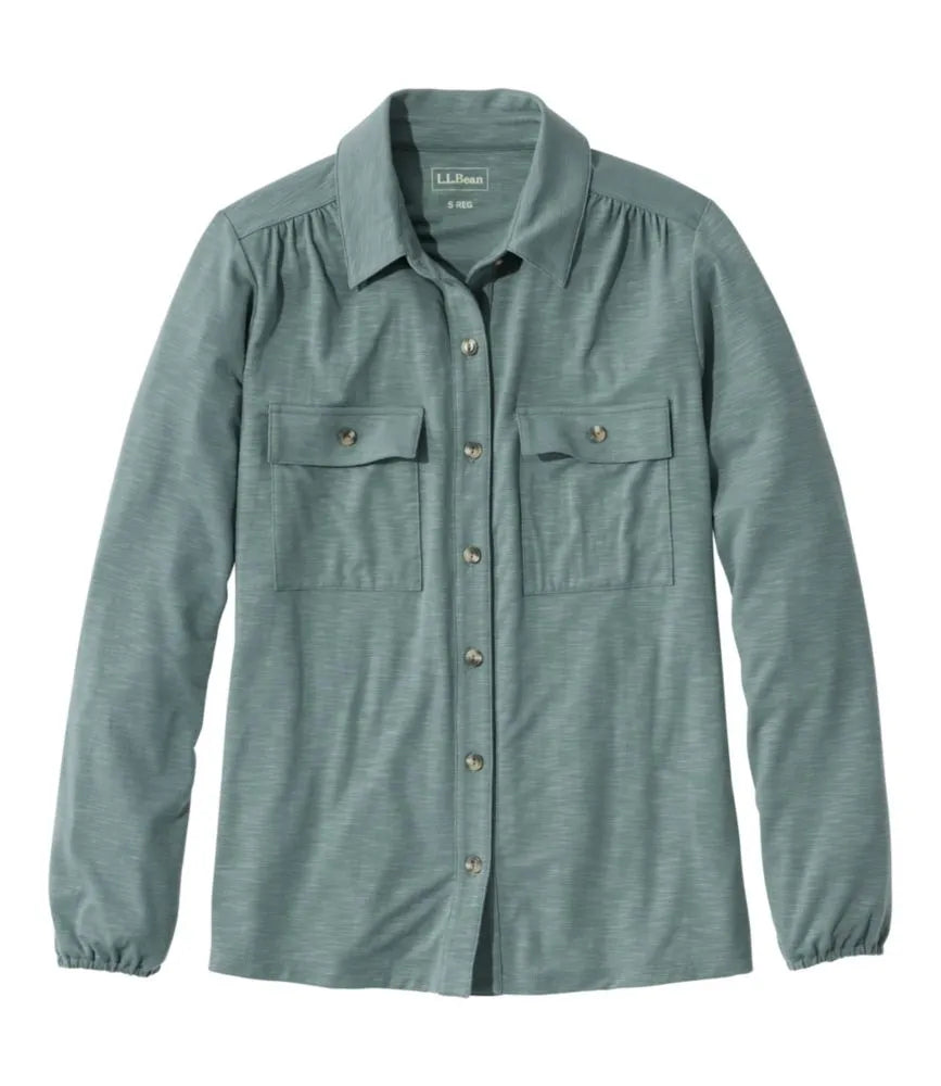 Camden Hills Tee, Button-Front Shirt