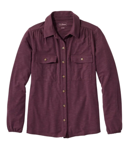 Camden Hills Tee, Button-Front Shirt