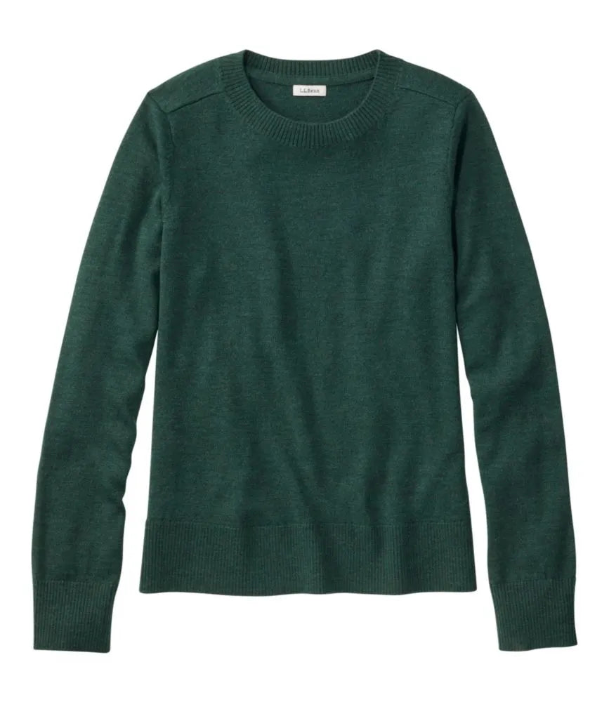 Women's Essential Merino Wool Sweater, Crewneck