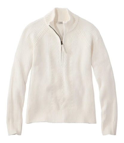 Women's Mariner Shaker Sweater, Quarter-Zip