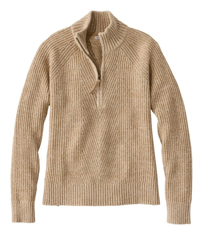Women's Mariner Shaker Sweater, Quarter-Zip