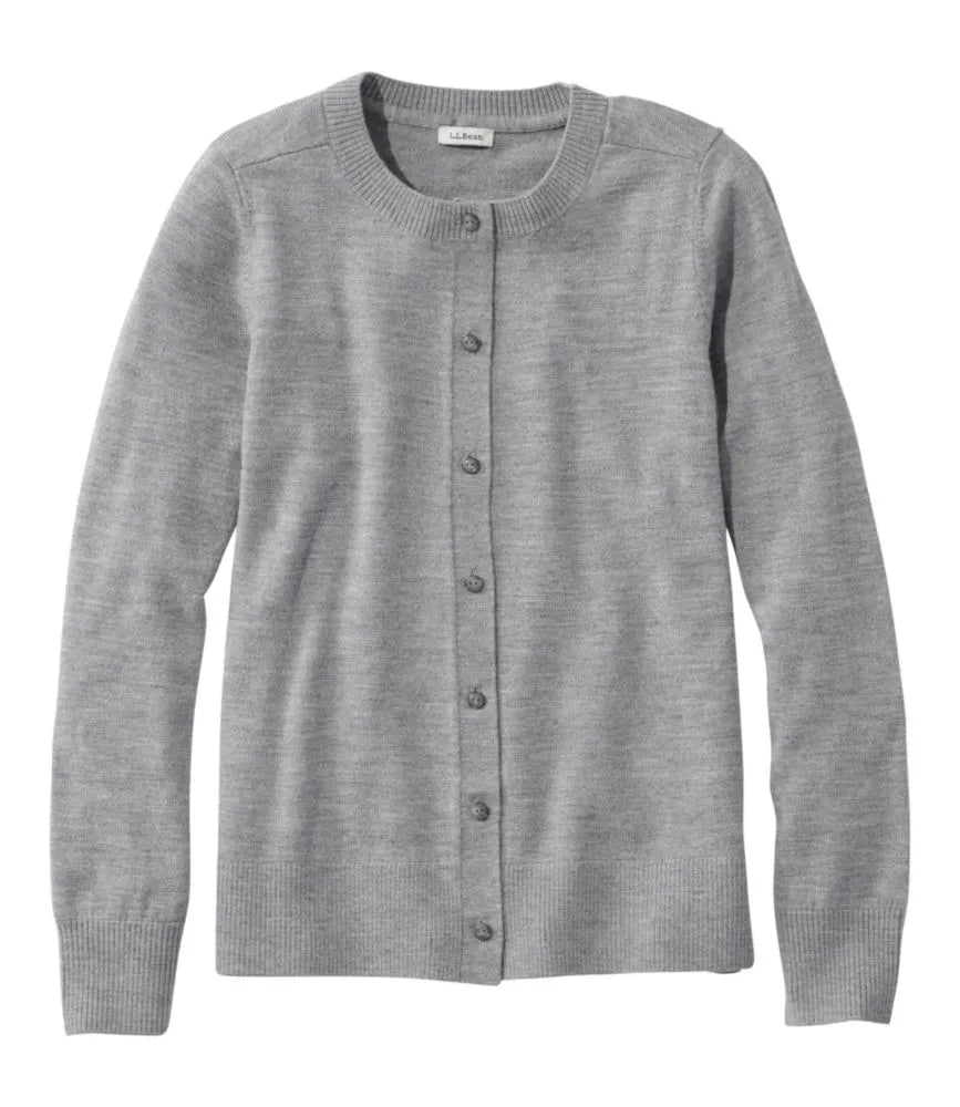 Women's Essential Merino Wool Sweater, Cardigan