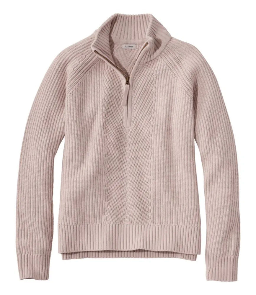 Women's Mariner Shaker Sweater, Quarter-Zip