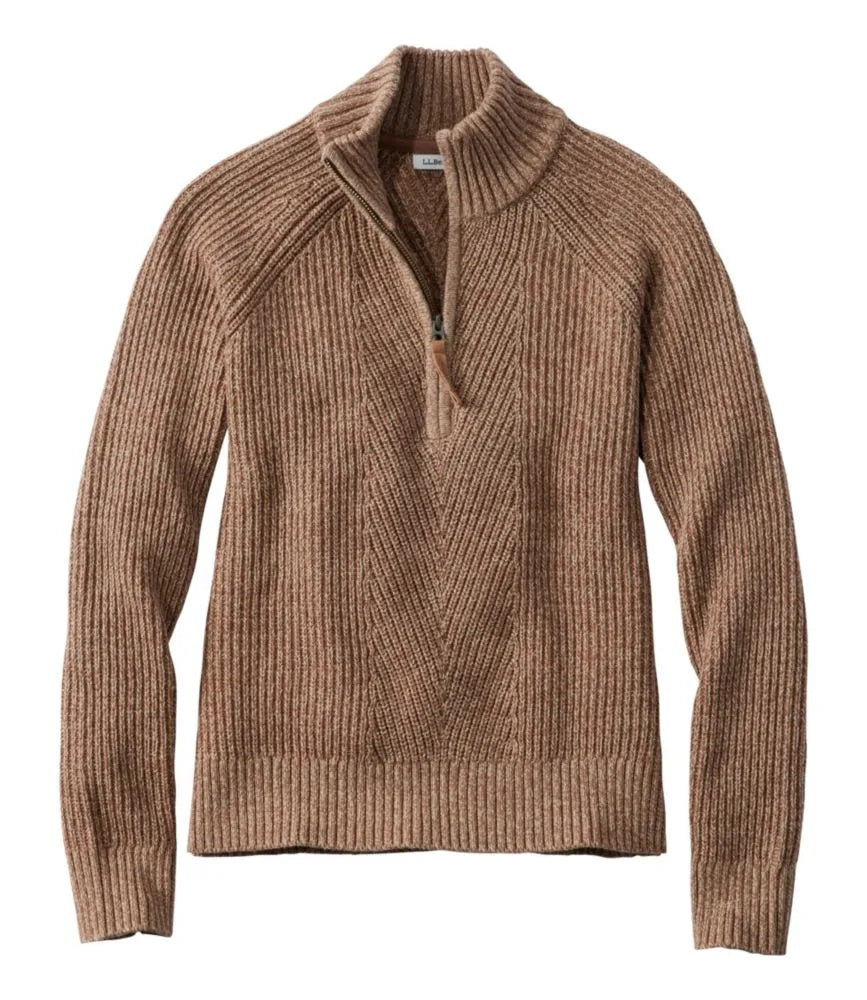 Women's Mariner Shaker Sweater, Quarter-Zip