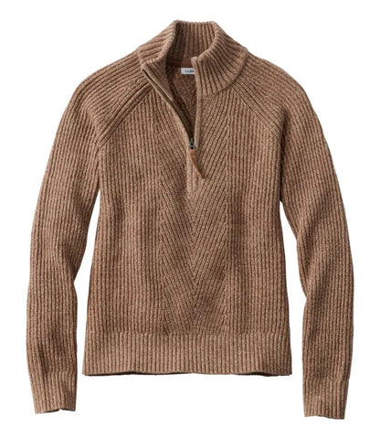 Women's Mariner Shaker Sweater, Quarter-Zip