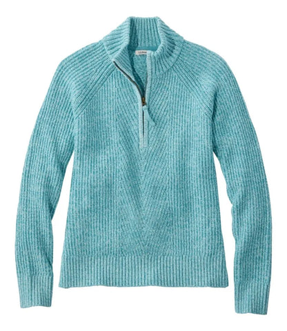 Women's Mariner Shaker Sweater, Quarter-Zip