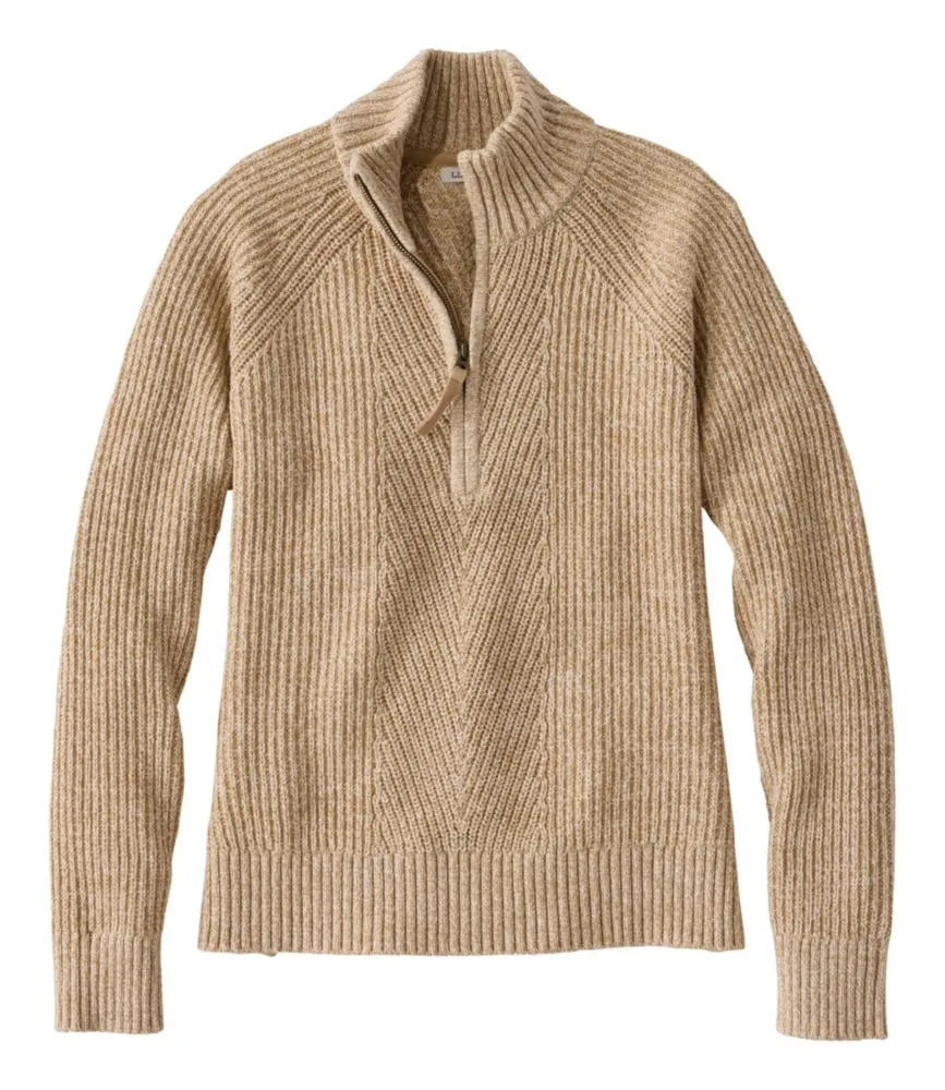 Women's Mariner Shaker Sweater, Quarter-Zip