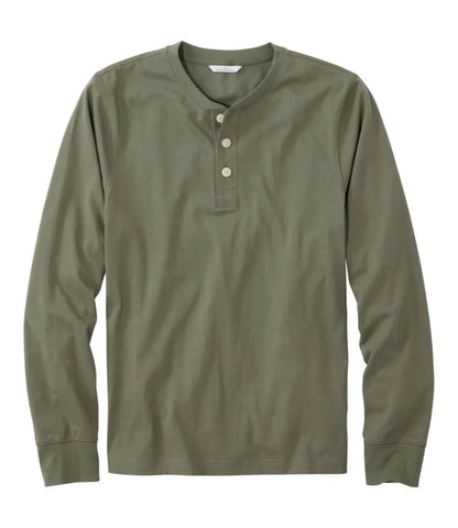 Men's Signature Northwoods Henley, Long-Sleeve