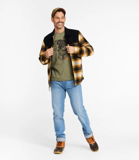 Men's Signature 1965 Chamois Cloth Stag Jacket, Plaid