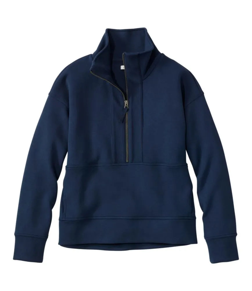 Women's L.L.Bean CloudSoft Top, Half-Zip Pullover