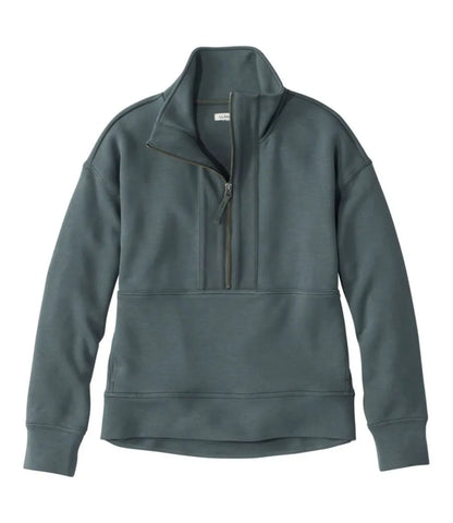 Women's L.L.Bean CloudSoft Top, Half-Zip Pullover