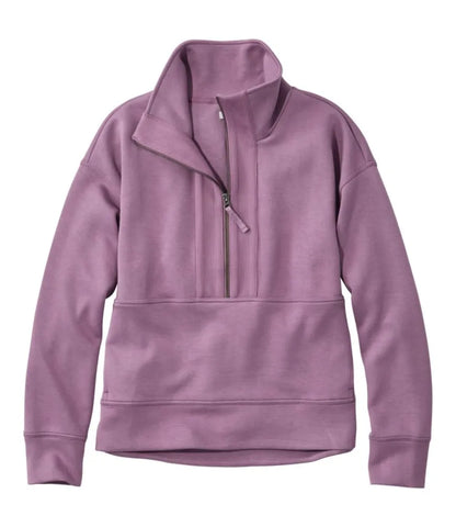 Women's L.L.Bean CloudSoft Top, Half-Zip Pullover