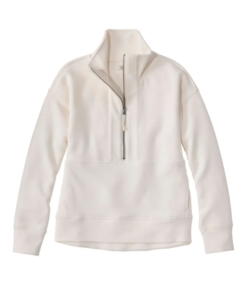 Women's L.L.Bean CloudSoft Top, Half-Zip Pullover
