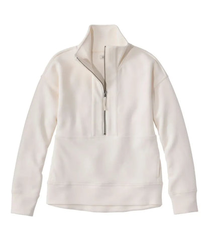 Women's L.L.Bean CloudSoft Top, Half-Zip Pullover