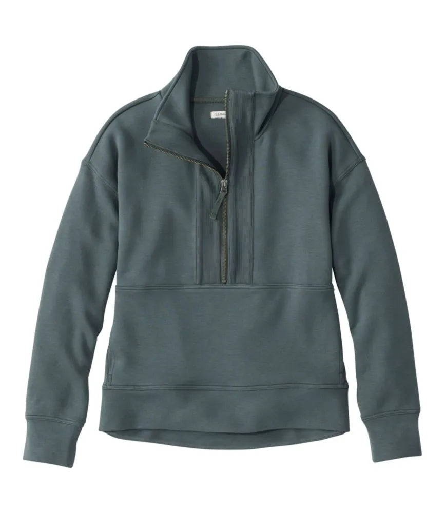Women's L.L.Bean CloudSoft Top, Half-Zip Pullover