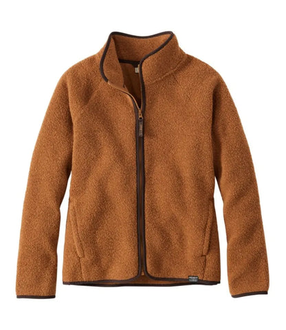 Women's All Season Wool Fleece Full-Zip Jacket