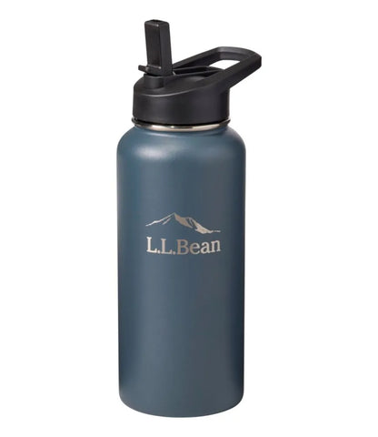 Bean Canteen Insulated Straw Water Bottle, 32 oz.
