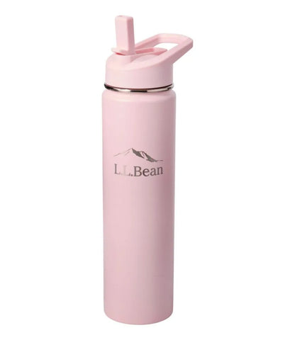 Bean Canteen Insulated Straw Water Bottle, 25 oz.