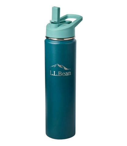 Bean Canteen Insulated Straw Water Bottle, 25 oz.