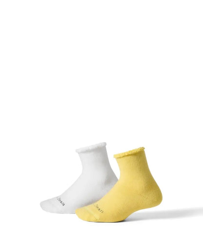 Kids' Cozy Rangeley Micro Crew Socks, 2-Pack