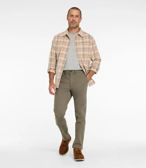 Men's Sunwashed Khaki Pants, Slim Fit