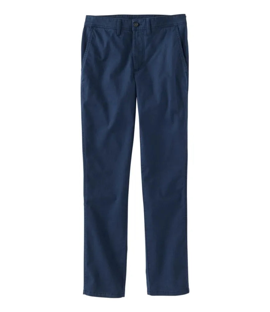 Men's Sunwashed Khaki Pants, Slim Fit