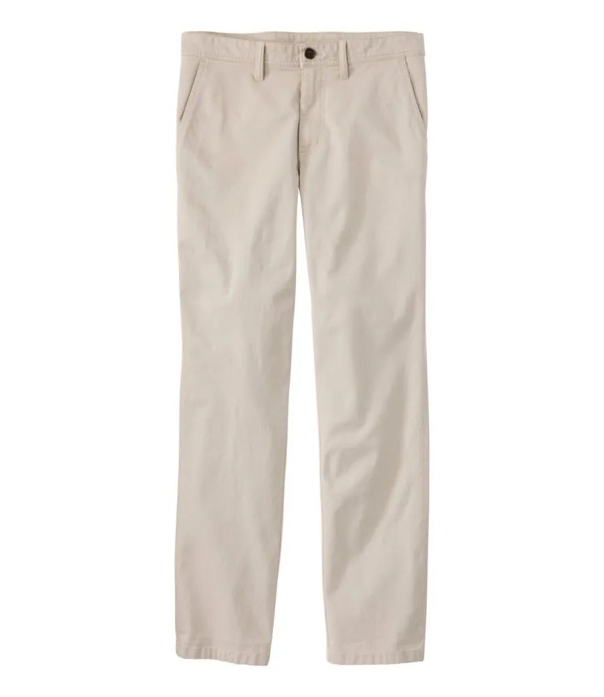 Men's Sunwashed Khaki Pants, Standard Fit