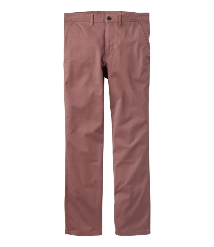 Men's Sunwashed Khaki Pants, Standard Fit