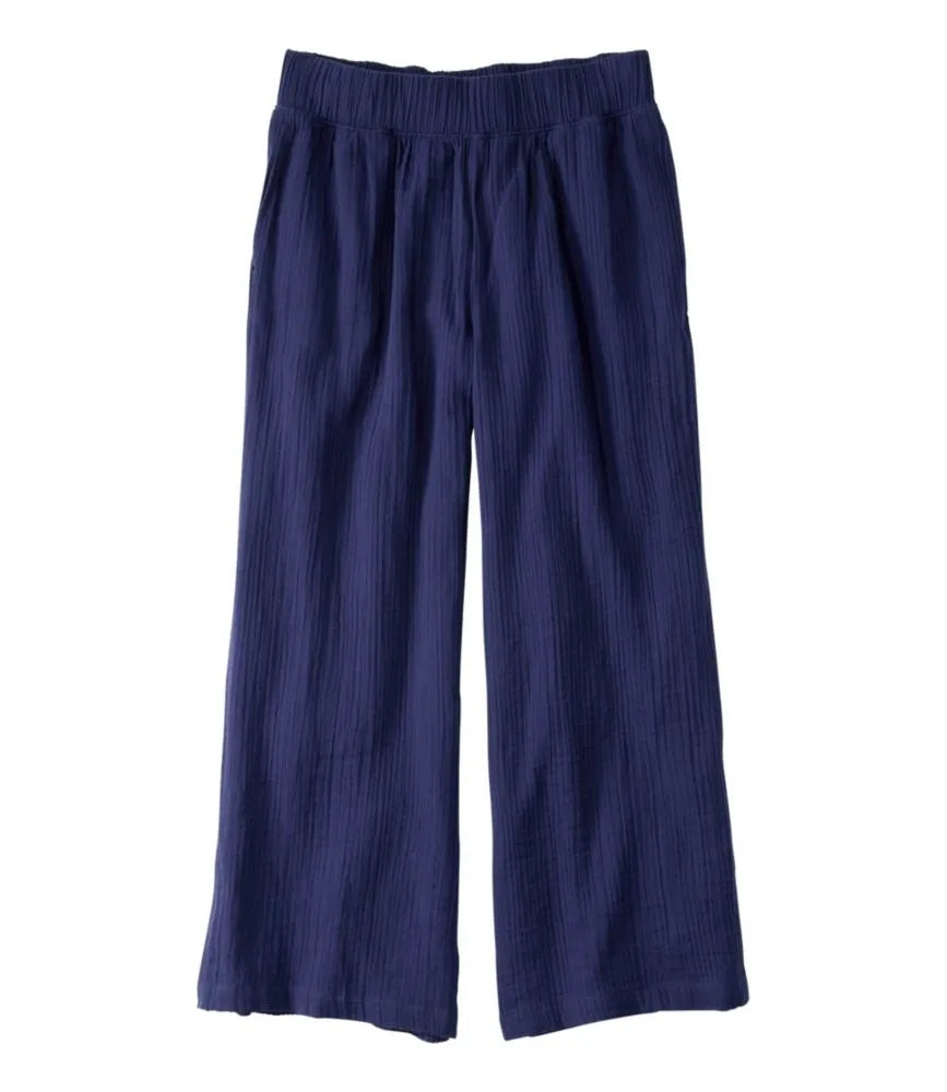 Women's Cloud Gauze Wide-Leg Pants