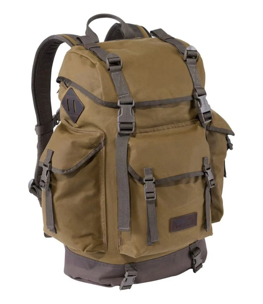 Continental Rucksack, Waxed Canvas
