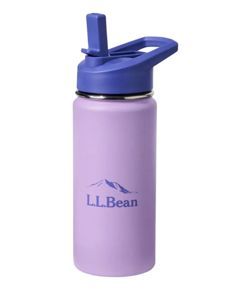 Bean Canteen Insulated Straw Water Bottle, 16 oz.