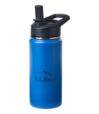 Bean Canteen Insulated Straw Water Bottle, 16 oz.