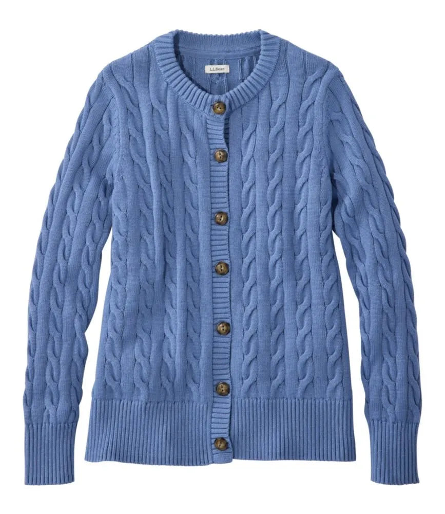 Women's The Original Double L® Sweater, Cable Cardigan