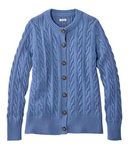 Women's The Original Double L® Sweater, Cable Cardigan