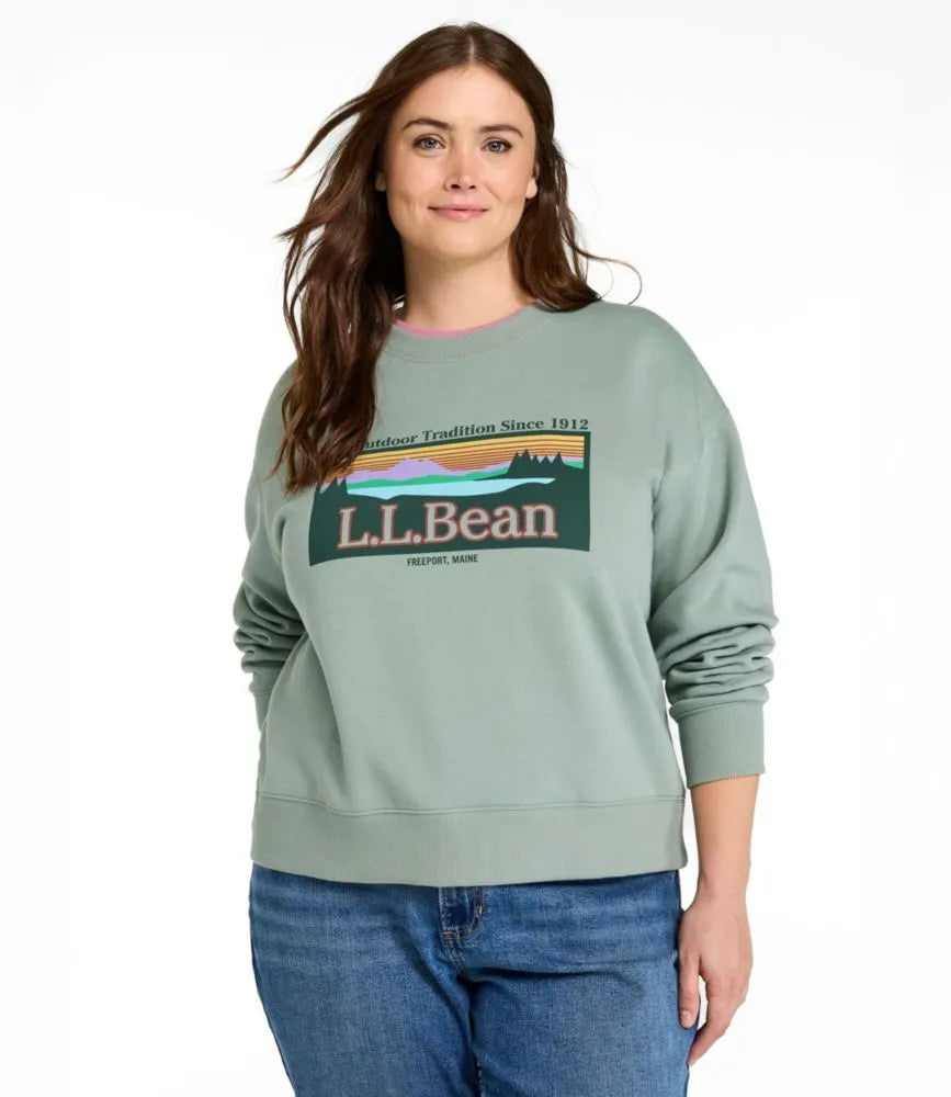 Women's Essential Sweatshirt, Crewneck Logo