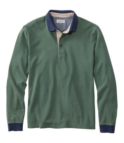 Men's Casco Bay Rugged Polo, Long-Sleeve