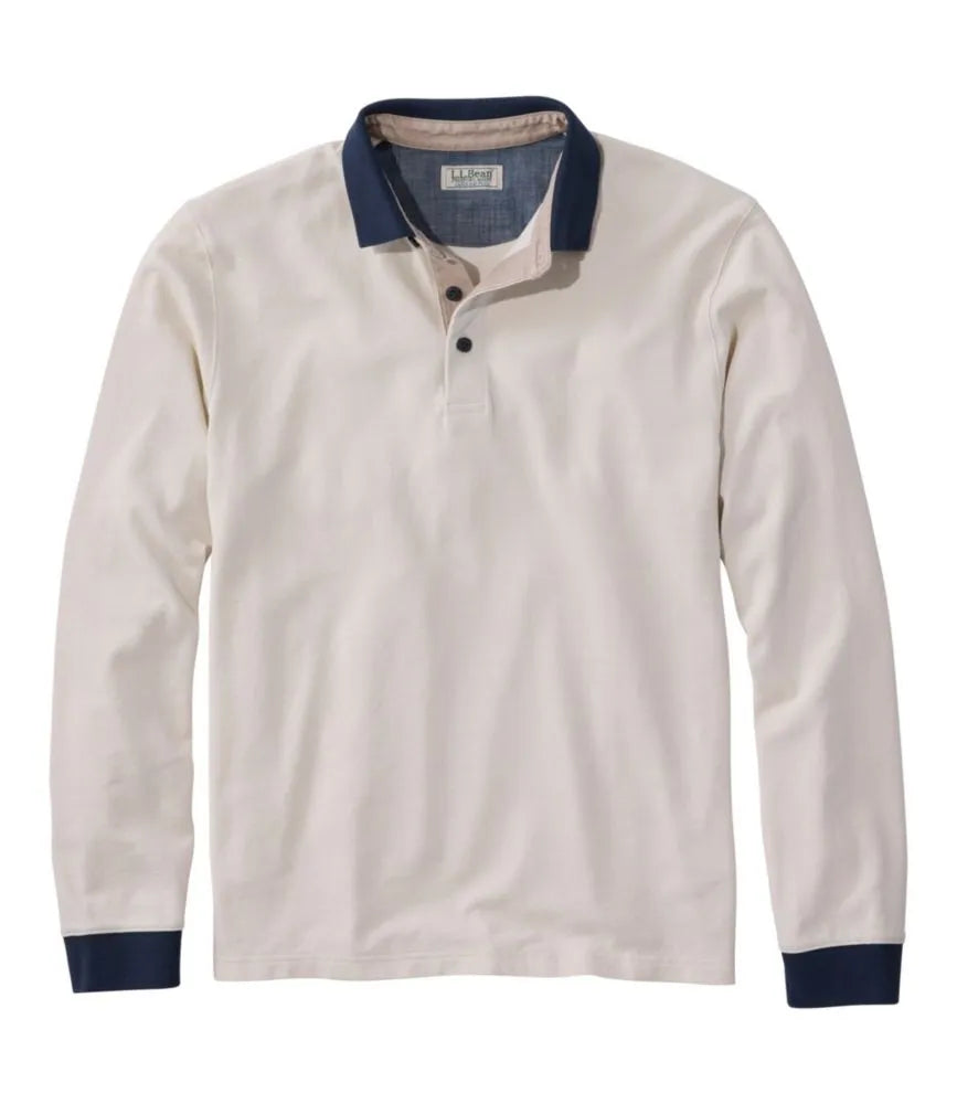Men's Casco Bay Rugged Polo, Long-Sleeve