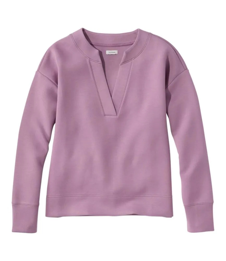 Women's L.L.Bean CloudSoft Splitneck Pullover