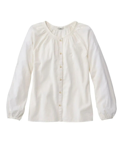 Women's Whisperweight Poplin Shirt, Long-Sleeve