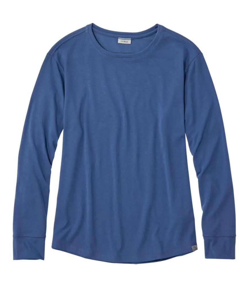 Women's Mountainside Crewneck Tee, Long-Sleeve