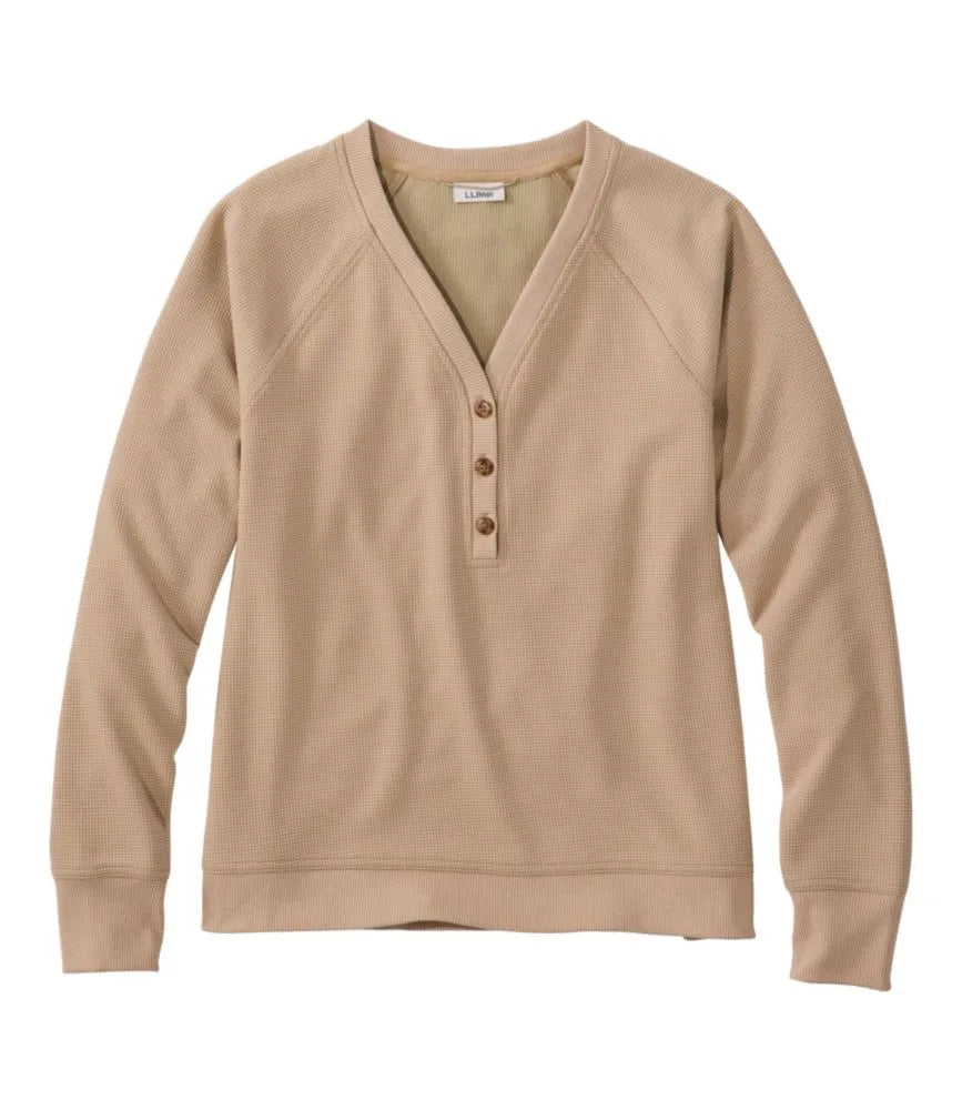 Women's Mountainside Micro Waffle Henley