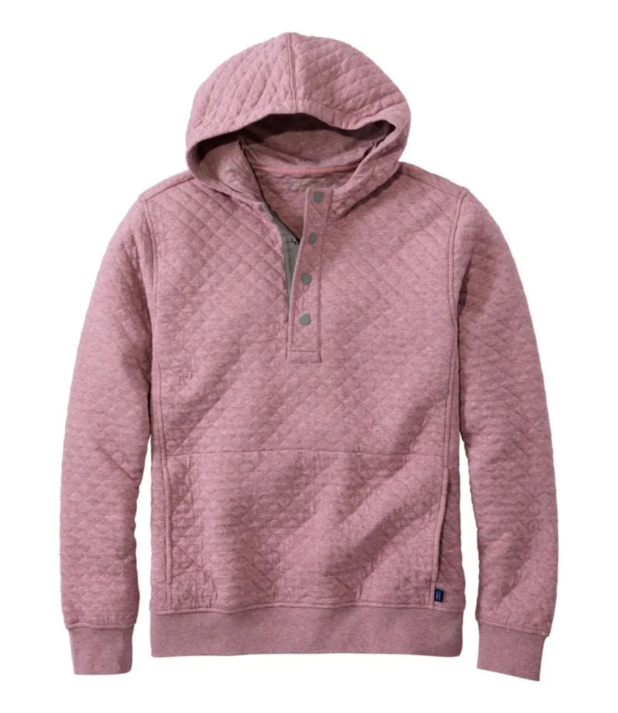 Men's Bean's Quilted Snap Hoodie