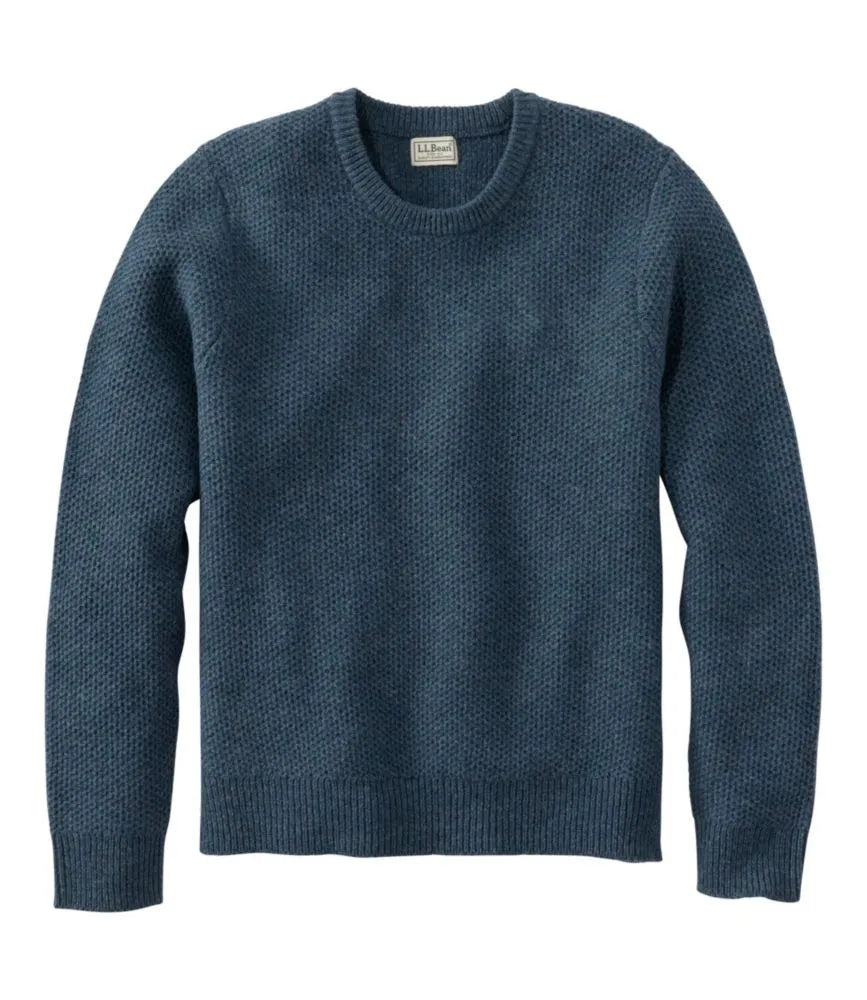 Men's Heritage Honeycomb Sweater, Crewneck