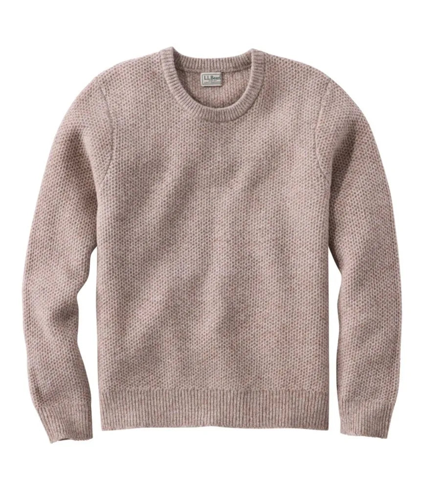 Men's Heritage Honeycomb Sweater, Crewneck