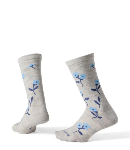 Women's Smartwool Everyday Garden Gala Crew Socks