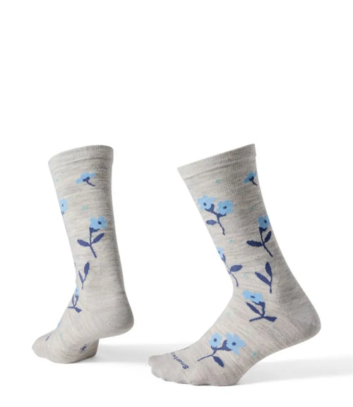 Women's Smartwool Everyday Garden Gala Crew Socks