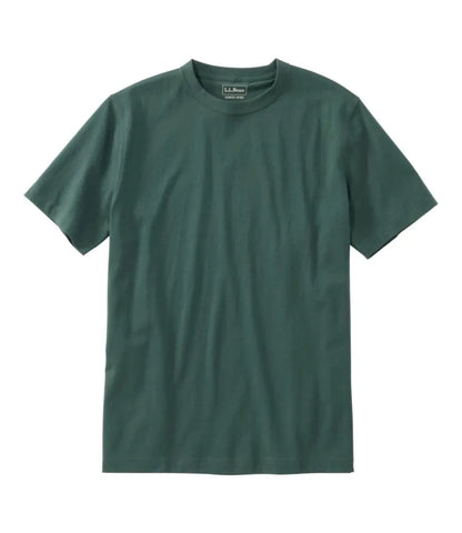 Men's Carefree Unshrinkable Tee, Slightly Fitted, Short-Sleeve