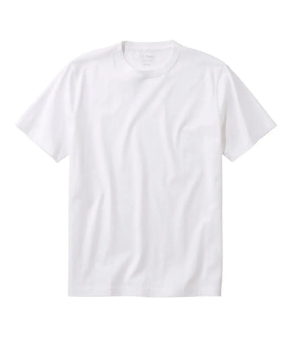 Men's Carefree Unshrinkable Tee, Slightly Fitted, Short-Sleeve